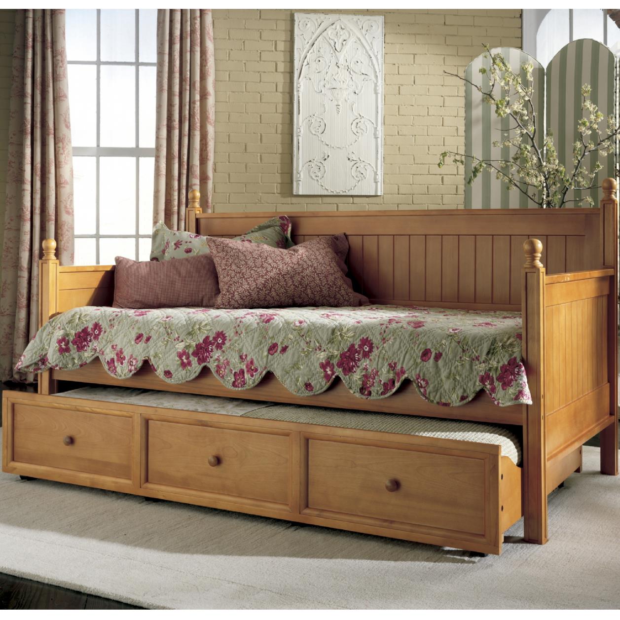 Fashion Bed Group Casey II Daybed with Trundle with Slat Design